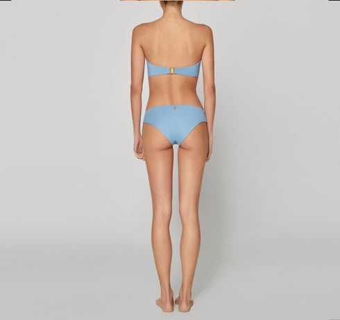 Sunset Waves Bottom / Blue Sky- Mocha